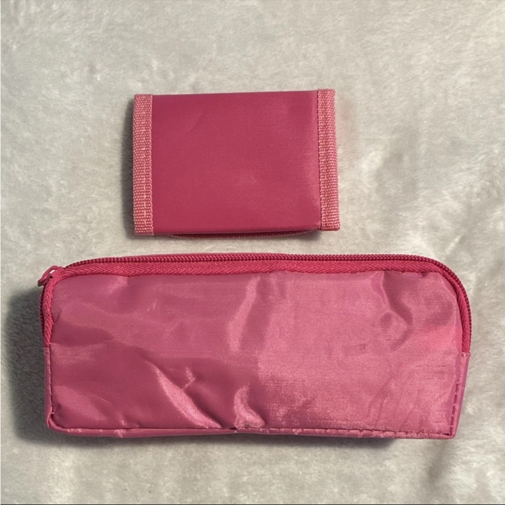 Disney High School Musical Pencil Case Pink Bag 2000s & Mini Coin Wallet - Picture 2 of 2